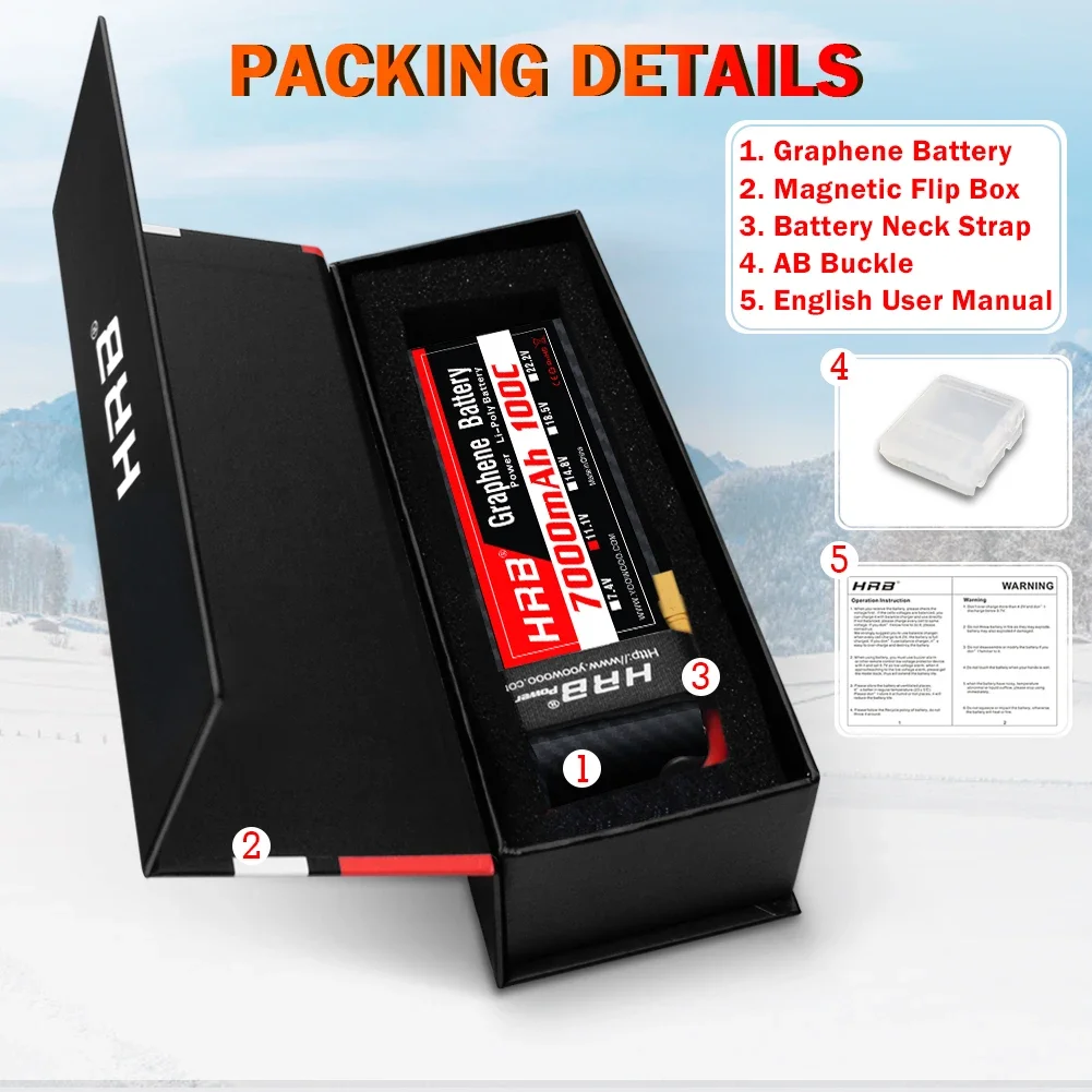 Graphene Battery 2S 3S 4S 6S R - огляд і ціна 6S Lipo Battery 22.2V 5000Mah